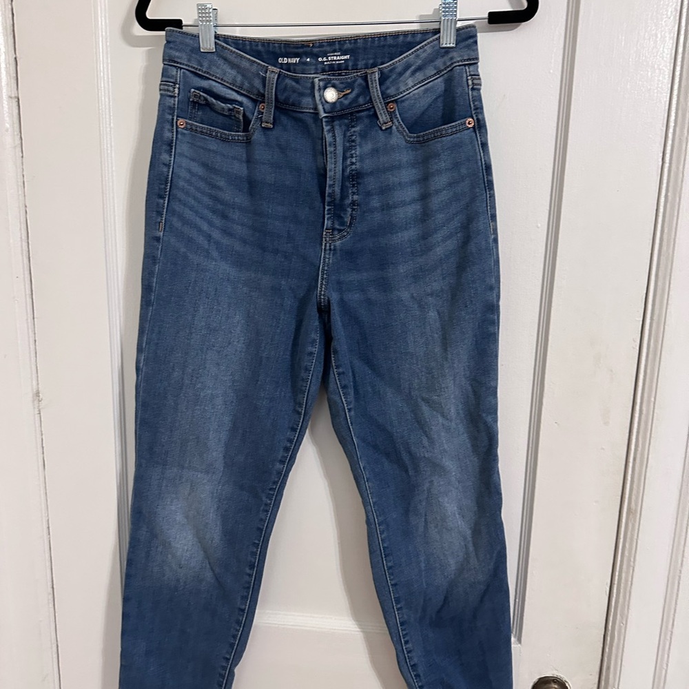 Old Navy High Rise Blue Jeans